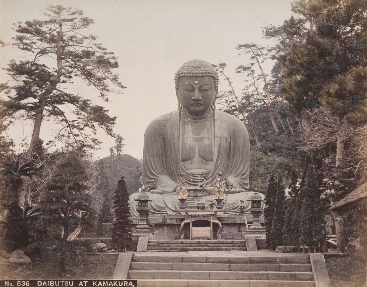 536 Daibutsu at Kamakura [National Gallery of Victoria, Melbourne]