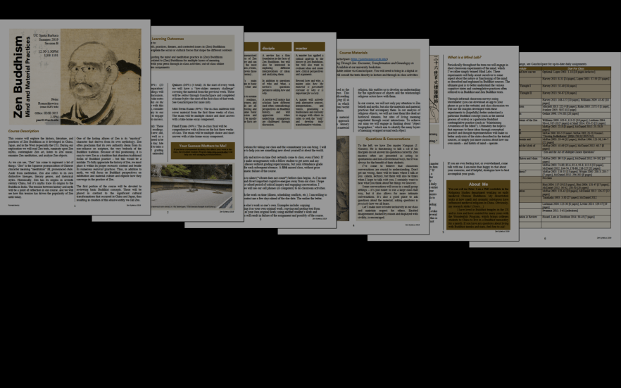 A Meaningful and Engaging Syllabus&nbsp;Design