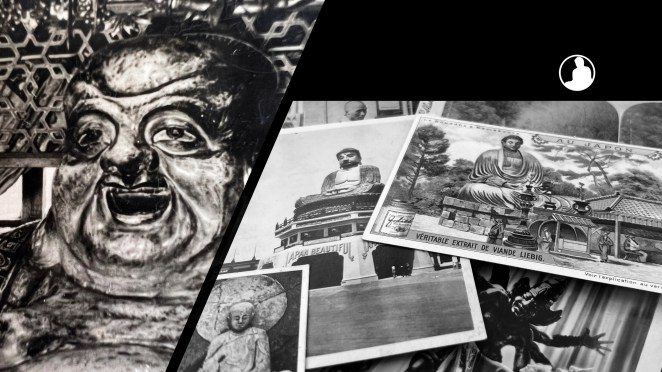 Mott Street Laughing Buddha&nbsp;Postcard