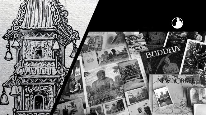 1876 Centennial Ivory Pagoda&nbsp;Print