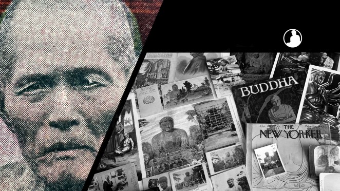 D.A. Ahuja’s Buddhist Priest Portrait&nbsp;Postcard