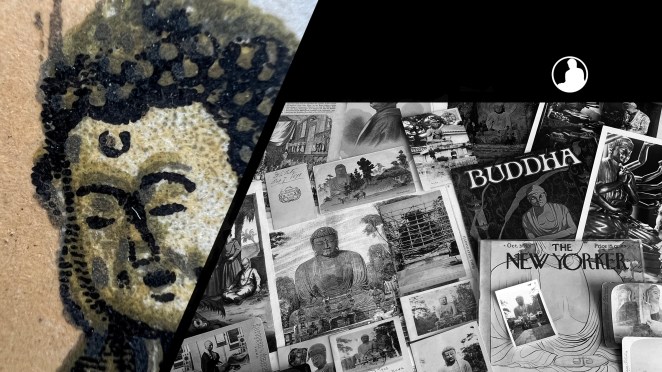 Nipponophone’s Moving Buddha Advertising&nbsp;Postcard