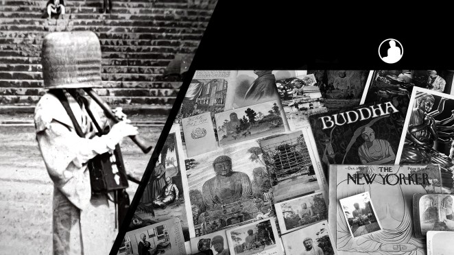 Herbert Ponting’s Flute Playing Komusō&nbsp;Stereoview