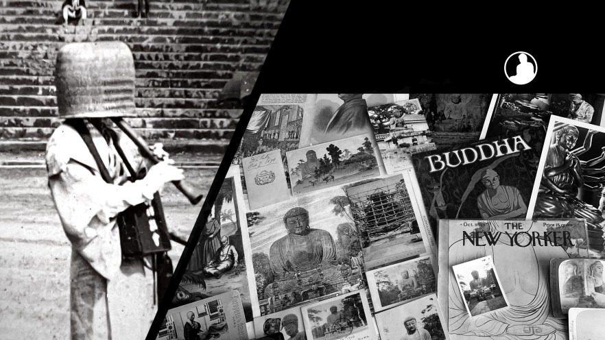 Herbert Ponting’s Flute Playing Komusō&nbsp;Stereoview