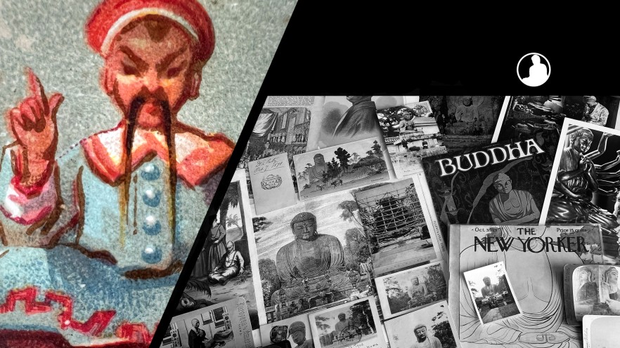 Au Bon Marché’s Chinese Idolatry Advertising&nbsp;Card